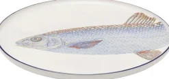 KARE Teller Poisson Blau Ø27cm Sortiert