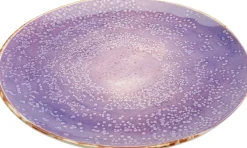 KARE Teller Shirley Violett Ø21cm