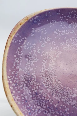 KARE Teller Shirley Violett Ø21cm