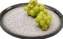 KARE Teller Soho Grau Ø27cm