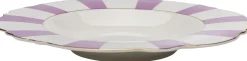 KARE Teller Tief Harlequin Lila Ø23cm