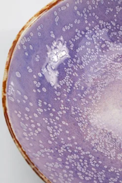 KARE Teller Tief Shirley Violett Ø21cm