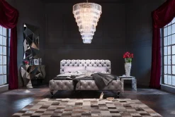 KARE Teppich Cosmo Grey Fur 200x300cm