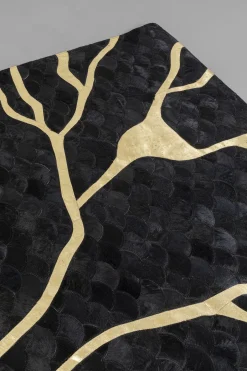 KARE Teppich Fulmine Schwarz 170x240cm