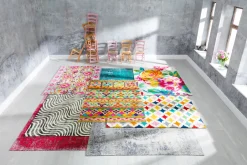 KARE Teppich Kelim Pop Grey 170x240cm