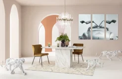 KARE Tisch Artistico Marble 160x90