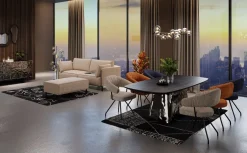 KARE Tisch Caldera 220x110cm