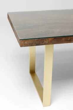 KARE Tisch Conley Brass 180x90cm