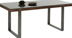 KARE Tisch Conley Rohstahl 180x90