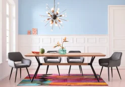 KARE Tisch Downtown Eiche 220x100cm