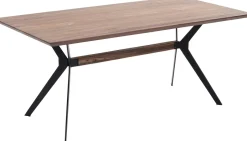 KARE Tisch Downtown Walnuss 180x90cm