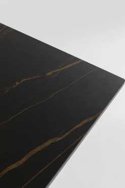 KARE Tisch Gloria Outdoor Keramik Schwarz 180x90cm