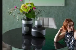 KARE Tisch Grande Possibilita Schwarz Bubble Ø150cm