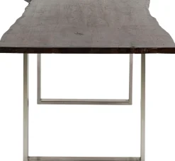 KARE Tisch Harmony Dunkel Chrom 180x90