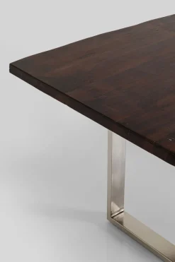 KARE Tisch Harmony Dunkel Chrom 180x90