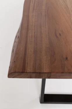 KARE Tisch Harmony Dunkel Chrom 180x90