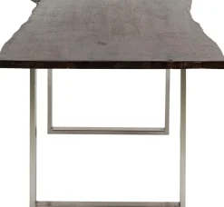 KARE Tisch Harmony Dunkel Chrom 160x80