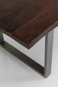 KARE Tisch Harmony Dunkel Rohstahl 180x90