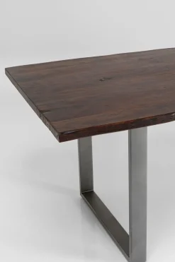 KARE Tisch Harmony Dunkel Rohstahl 180x90