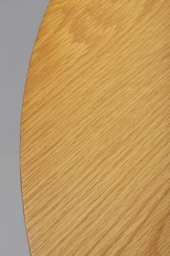 KARE Tisch Invitation Set Eiche Weiß Ø90cm