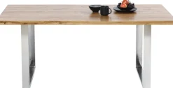 KARE Tisch Jackie Eiche Chrom 200x100