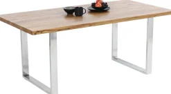 KARE Tisch Jackie Eiche Chrom 200x100