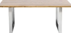 KARE Tisch Jackie Eiche Chrom 200x100