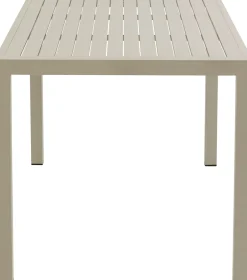 KARE Tisch Madagascar Grau 80x140cm