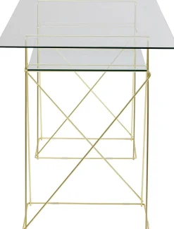 KARE Tisch Polar Brass Matt 8mm ESG