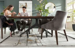 KARE Tisch Roots Dark 220x100cm