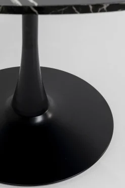 KARE Tisch Schickeria Marmor Schwarz 110cm