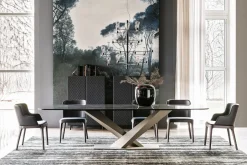 KARE Tisch STRATOS Keramik 300x120x75 cm