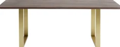KARE Tisch Symphony Dunkel Brass 160x80