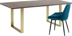 KARE Tisch Symphony Dunkel Brass 180x90