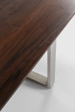 KARE Tisch Symphony Dunkel Chrom 180x90