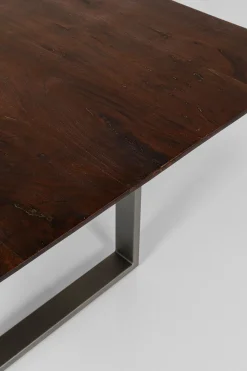 KARE Tisch Symphony Dunkel Rohstahl 160x80