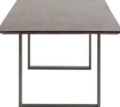 KARE Tisch Symphony Dunkel Rohstahl 180x90