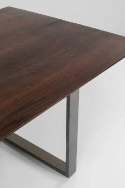 KARE Tisch Symphony Dunkel Rohstahl 180x90