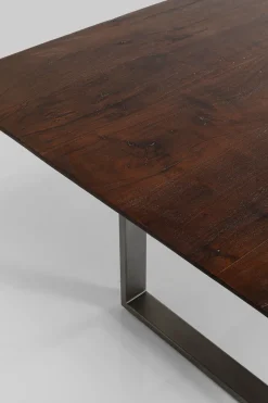 KARE Tisch Symphony Dunkel Rohstahl 180x90