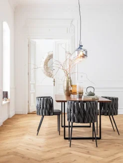 KARE Tisch Symphony Schwarz 160x80