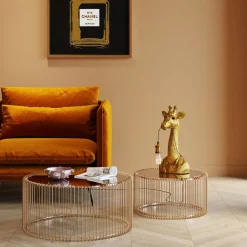 KARE Tischleuchte Animal Giraffe Gold 50cm