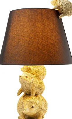 KARE Tischleuchte Animal Hedgehog Family 50cm