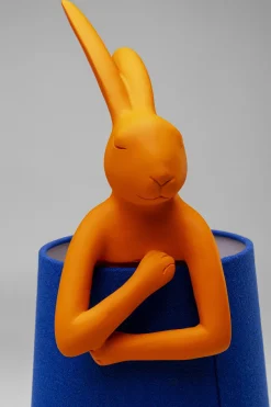 KARE Tischleuchte Animal Rabbit Orange/Blau 50cm