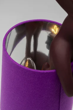 KARE Tischleuchte Animal Rabbit Rot/Lila 50cm