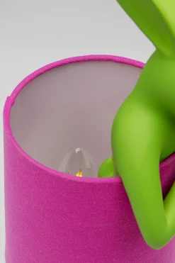 KARE Tischleuchte Animal Rabbit Grün/Pink 50cm