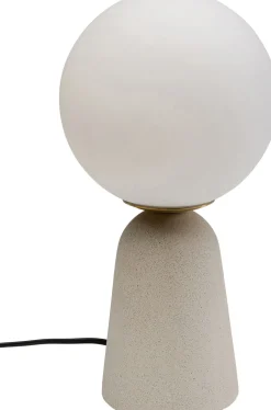 KARE Tischleuchte Bollie Beige 33cm