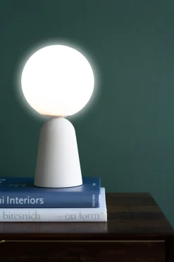 KARE Tischleuchte Bollie Beige 33cm