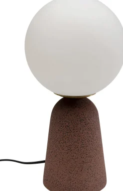 KARE Tischleuchte Bollie Rot 33cm