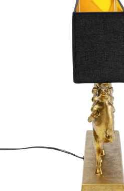 KARE Tischleuchte Dancing Cows Schwarz