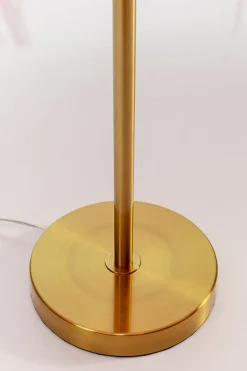 KARE Tischleuchte Feather Palm Pink 60cm